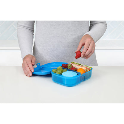 Sistema Ribbon lunchboks med avtakbart rom, 1,1L – Blue