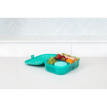 Sistema Ribbon lunch-matboks med avtakbart rom, 1,1L - Teal