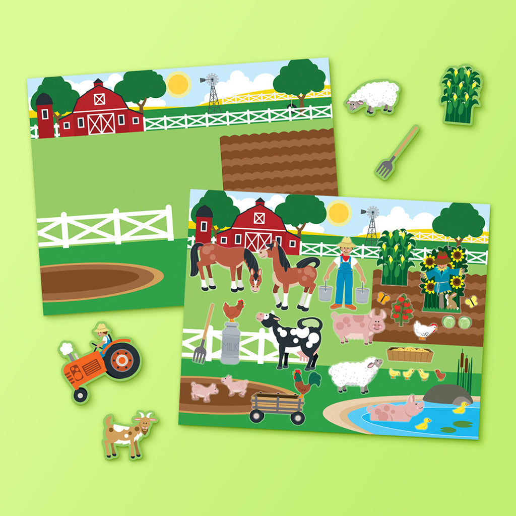 Skumklistremerker, gjenbrukbare - min habitat