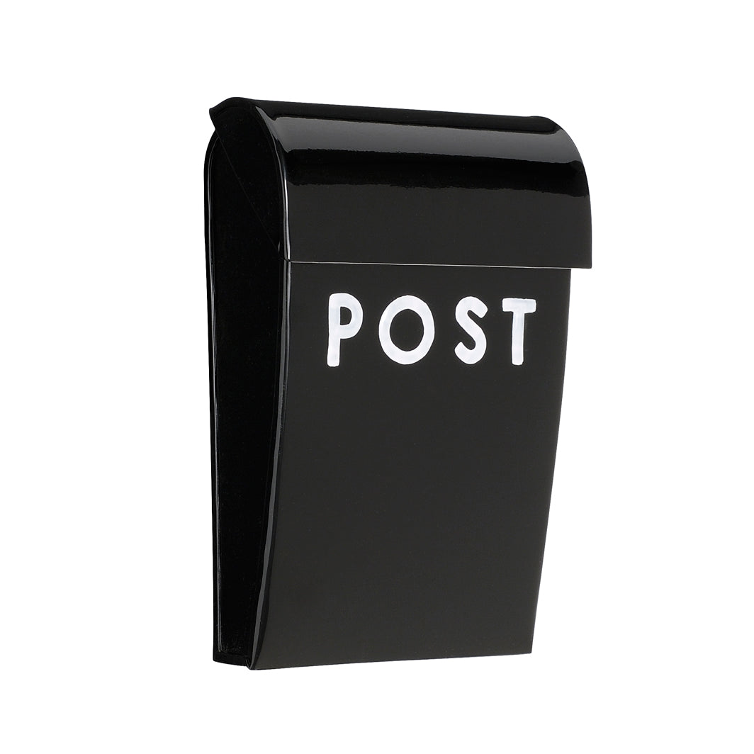 Bruka Design postkasse, Mini - Sort