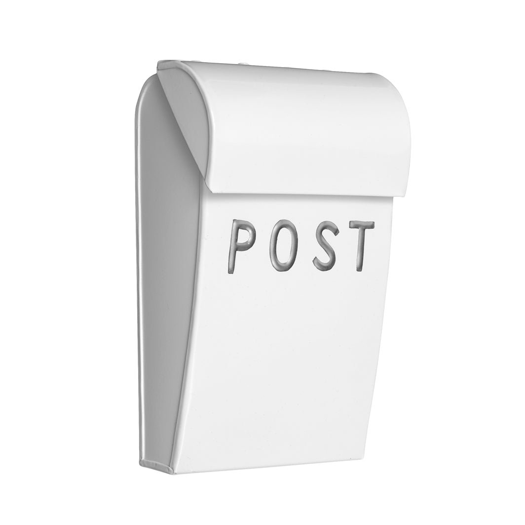 Bruka Design postkasse, Mini - Hvit