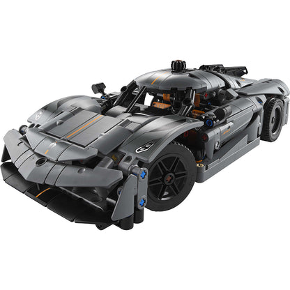 LEGO® Technic, Koenigsegg Jesko Absolut-hyperbil – grå