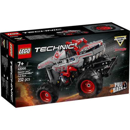LEGO Technic Monster Jam ThunderROARus pull-back boks med robot dinosaur lastbil