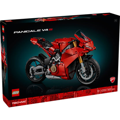 LEGO Technic Ducati Panigale V4 S motorcykel kasse boks