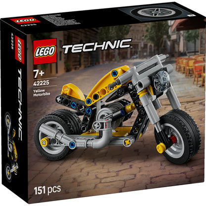 LEGO® Technic, gul motorsykkel