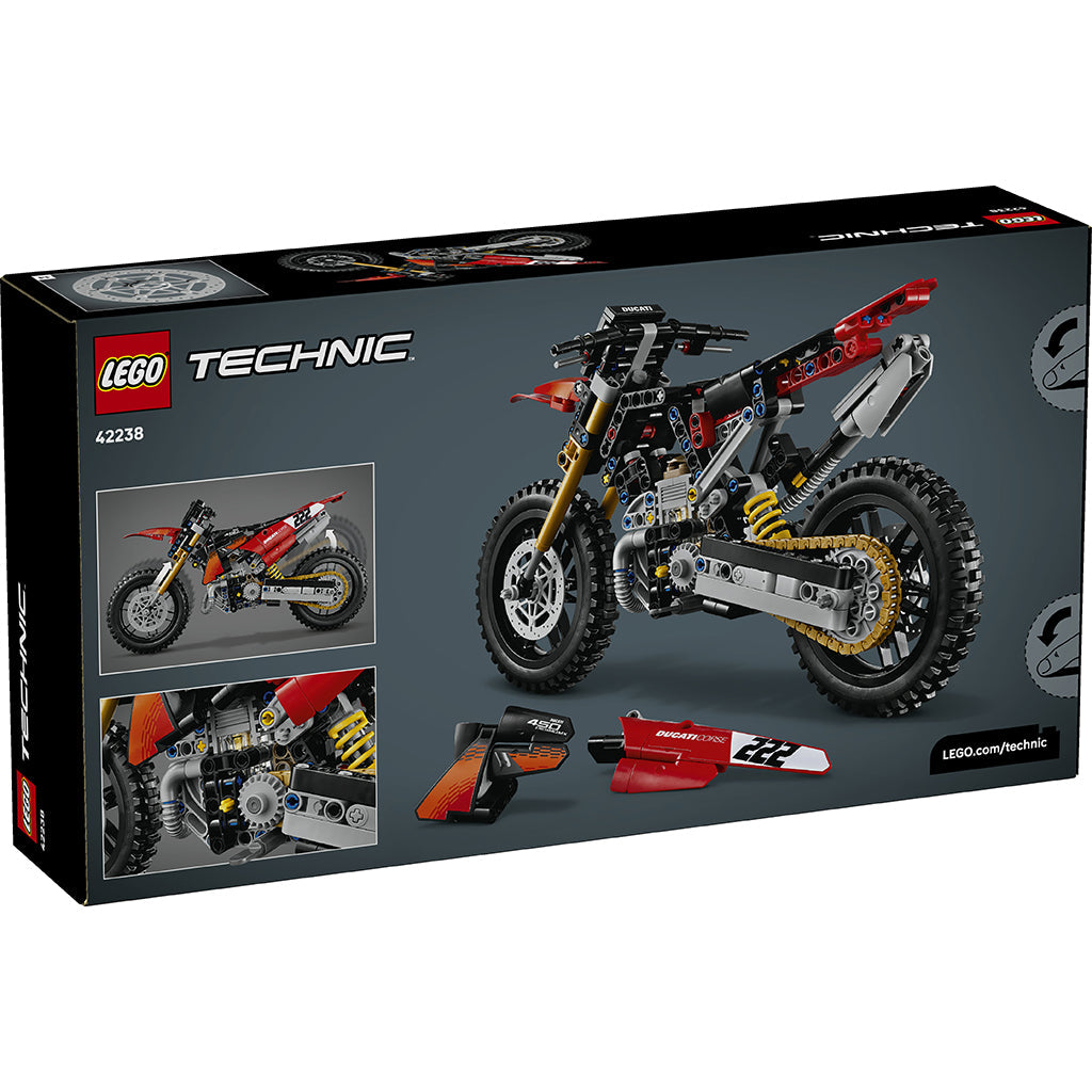 LEGO® Technic Ducati Desmo450 MX Factory-motorsykkel