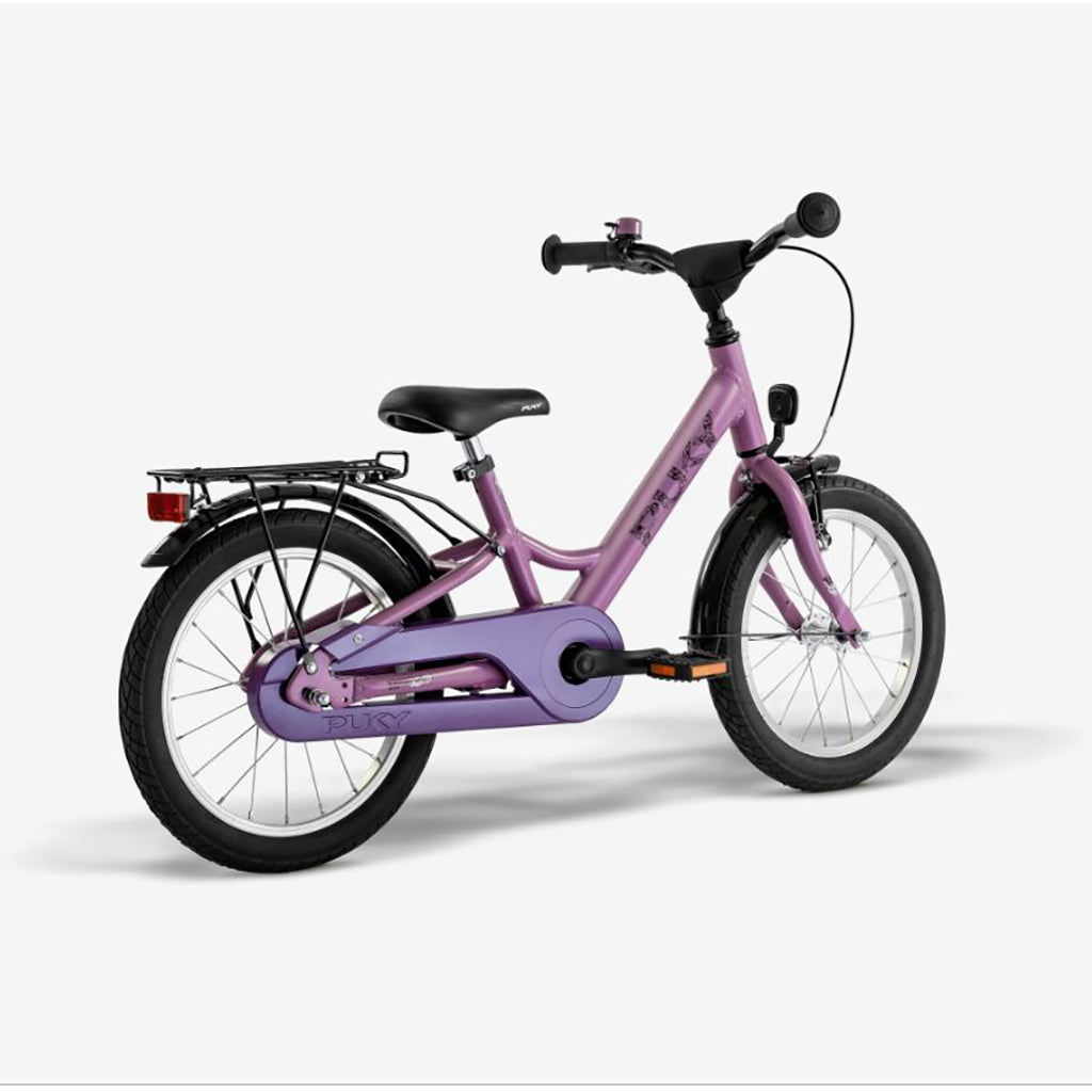 Puky Youke barnesykkel med håndbrems, 16&quot; - Perky Purple - Fra 4 år
