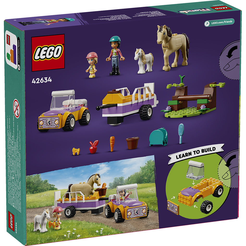 LEGO® Friends, Heste- og ponytrailer