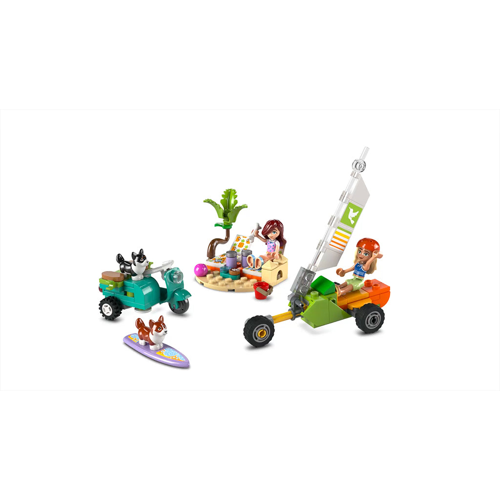 LEGO ® Friends, Eventyr med surfende hunder og scooter
