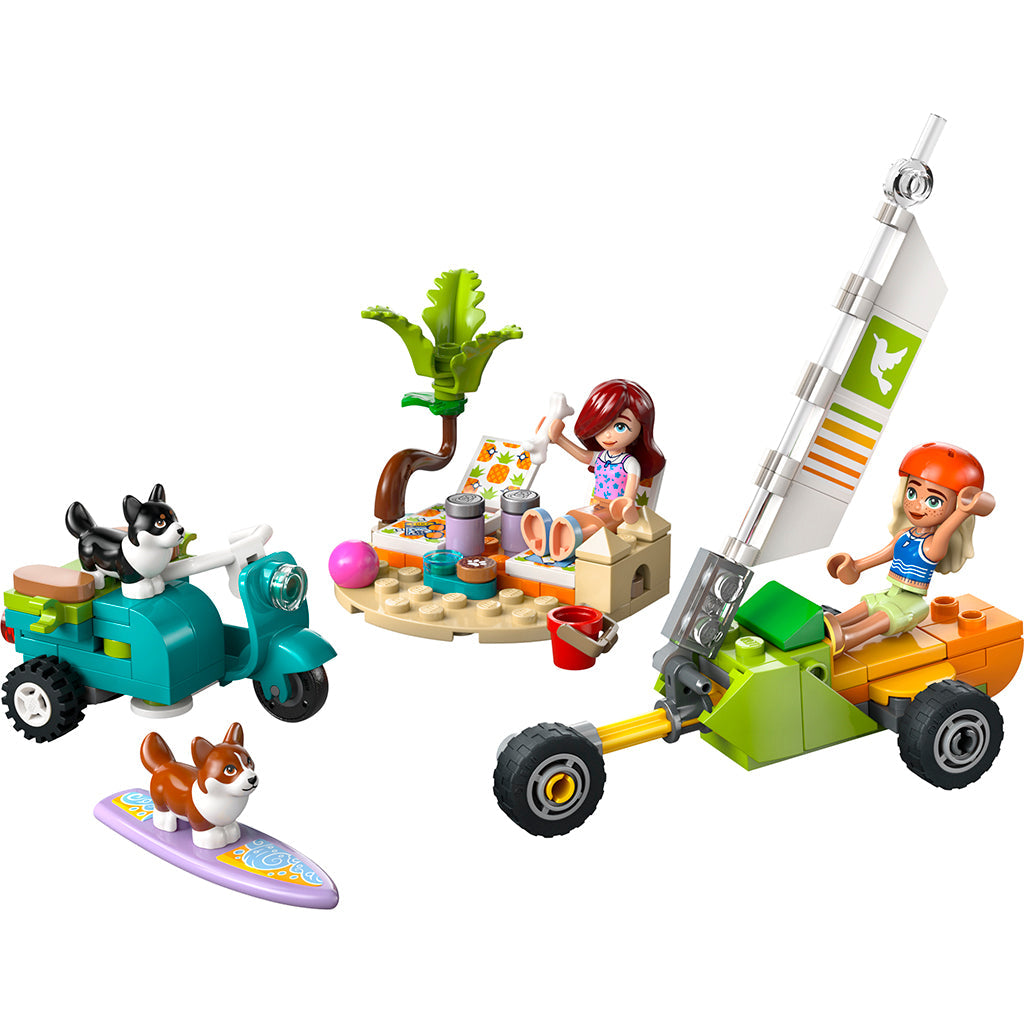 LEGO ® Friends, Eventyr med surfende hunder og scooter
