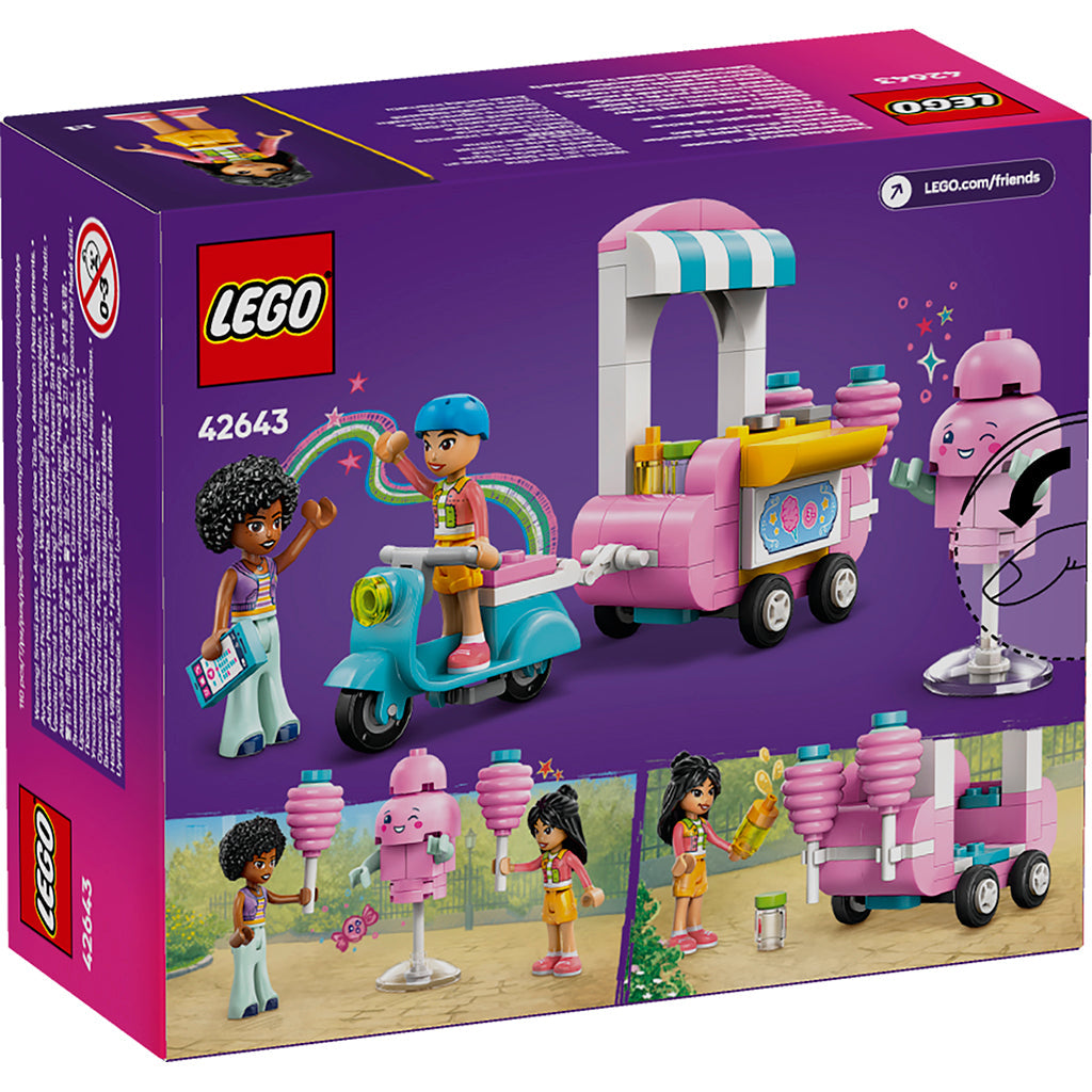 LEGO® Friends, Candyfloss-bod og scooter