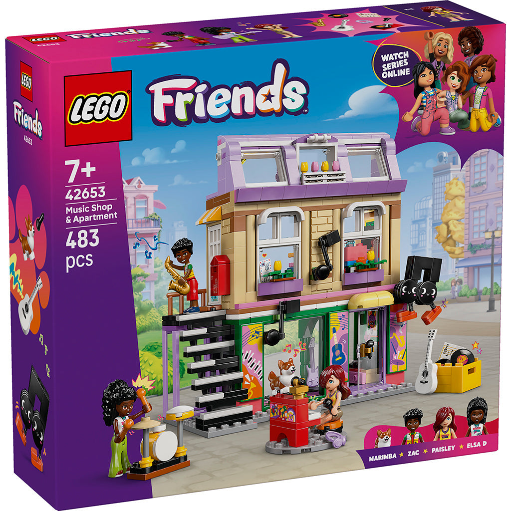 LEGO® Friends, Musikkbutikk og leilighet
