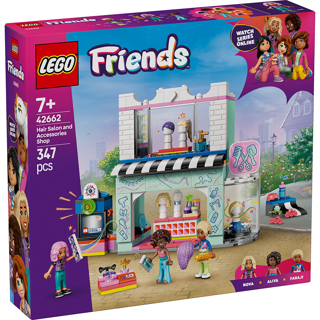 LEGO® Friends, Frisørsalong og tilbehørsbutikk
