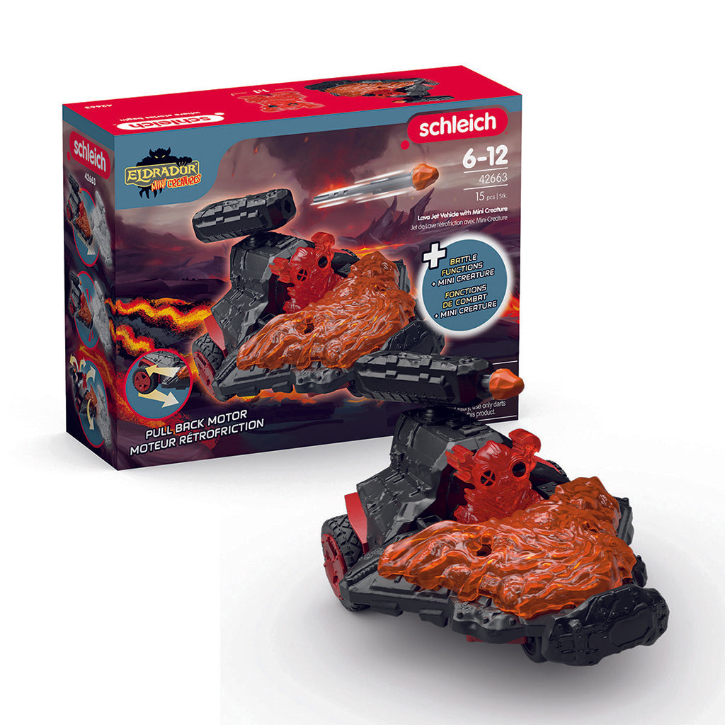 Schleich Eldrador, Lava jetfartøy med minivesen