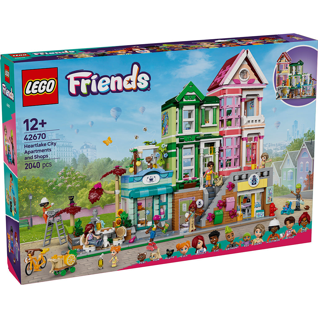 LEGO® Friends, Heartlake City-leiligheter og butikker