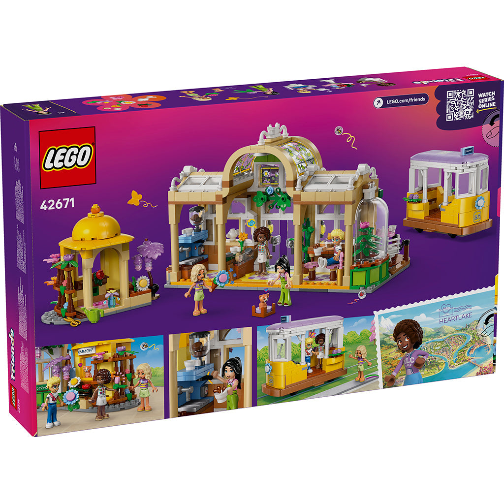 LEGO® Friends, Plantecafé og blomsterbutikk