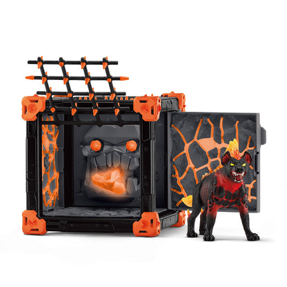 Schleich Eldrador BattleCave Lava Hyena