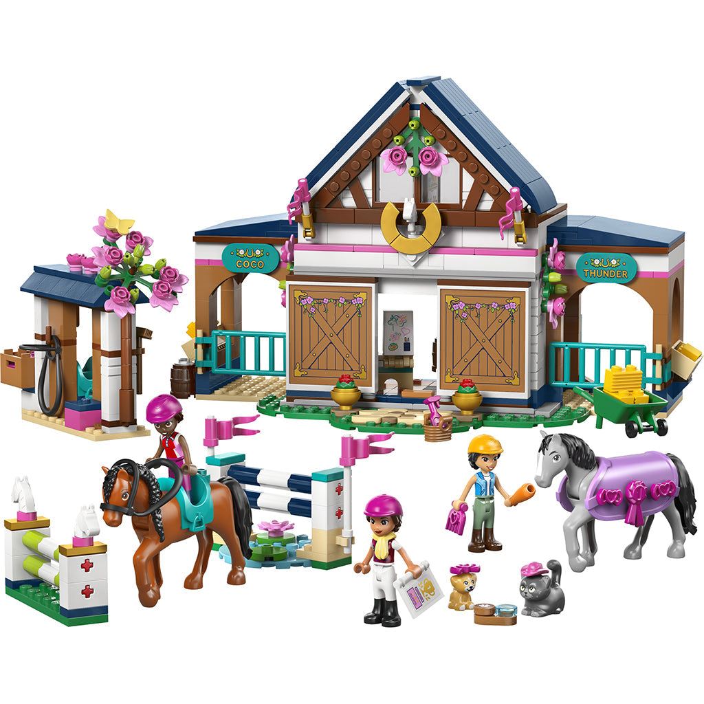 LEGO® Friends Hestestall og rideskole