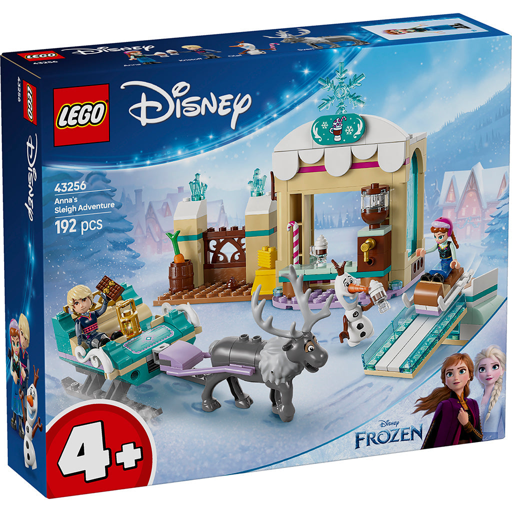 LEGO Disney Frozen Annas slædeeventyr æske frontbillede