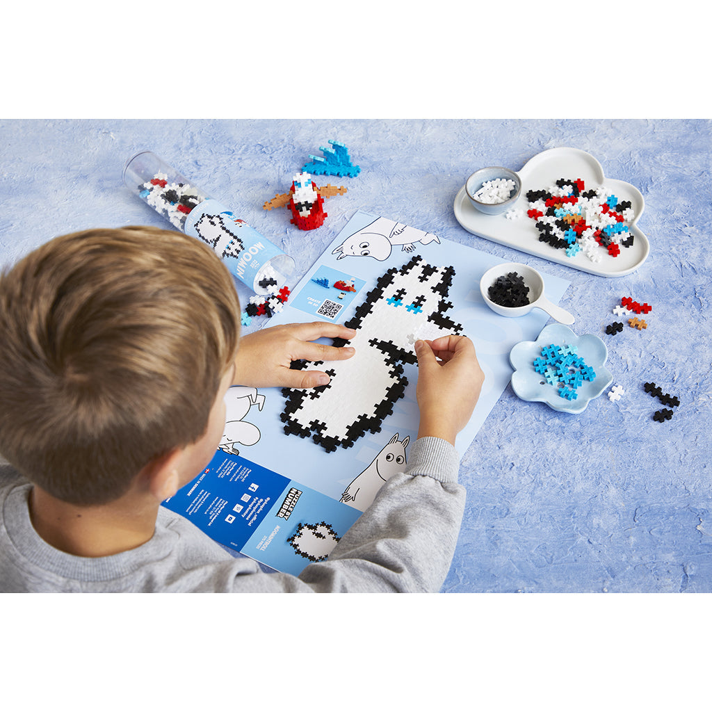 Plus-Plus Mummitrollet Puzzle by Number, 270 stk. i rør
