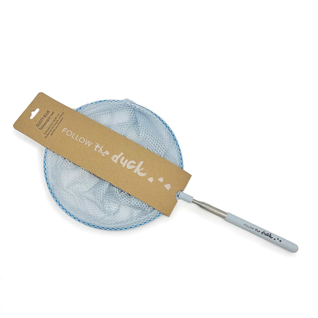 Follow the duck, Teleskopfiskehåv - Lyseblå