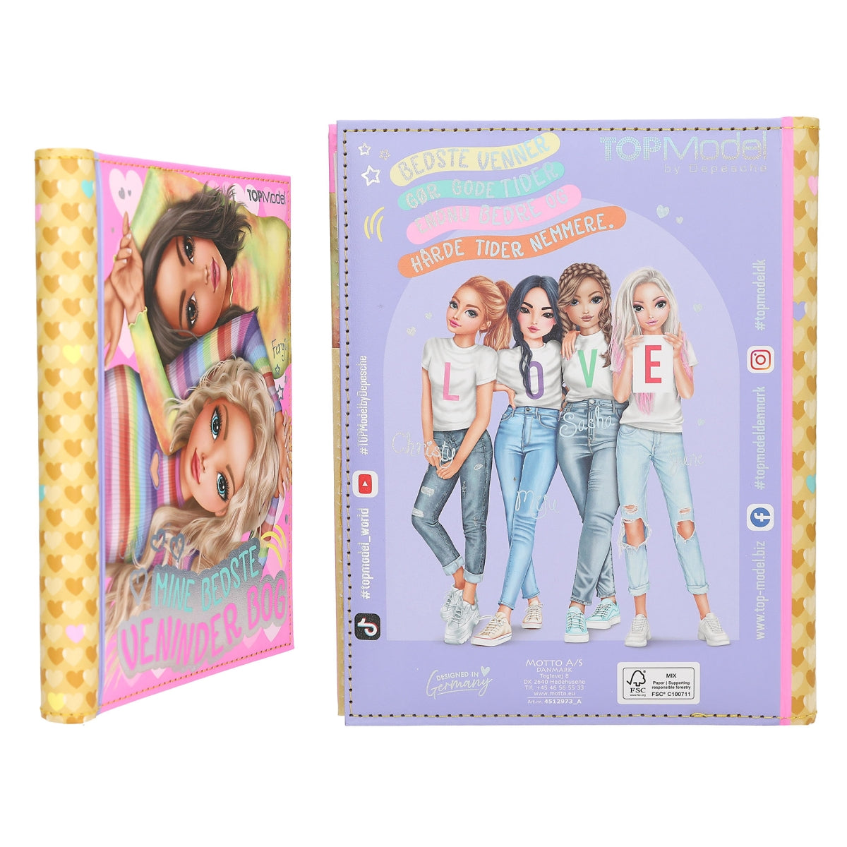 TopModel – Mine Beste Venner Bok