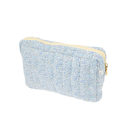 Bon Dep Pouch small, toalettmappe med Liberty - Katie and Millie Light Blu