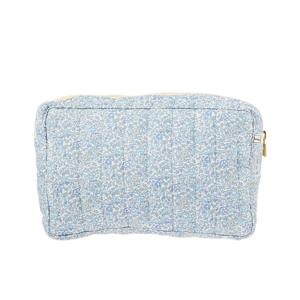 Bon Dep Pouch small, toalettmappe med Liberty - Katie and Millie Light Blu