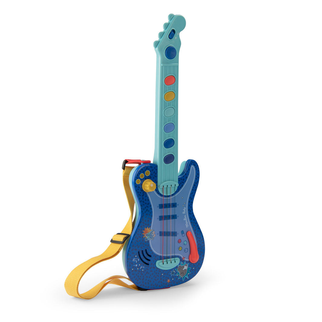 Moulin Roty Musikkinstrument, elektrisk gitar - Puce &amp; Pilou