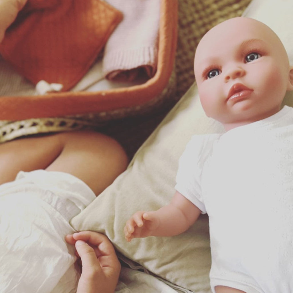 Así Leo/Leonora unisex babydukke, 46 cm