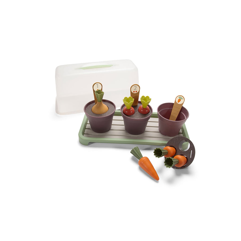 Dantoy Bioplast, Green Garden - Mini-drivhus sett 18 deler