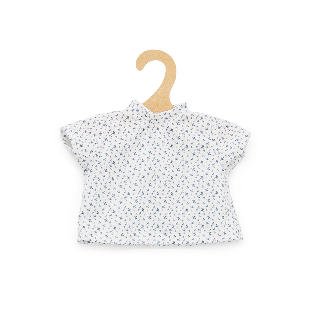 Así dukketøy til Leonora babydukke, str. 46 cm, Kortermet t-skjorte - Vintageprint