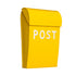 Bruka Design postkasse, Mini - Gul