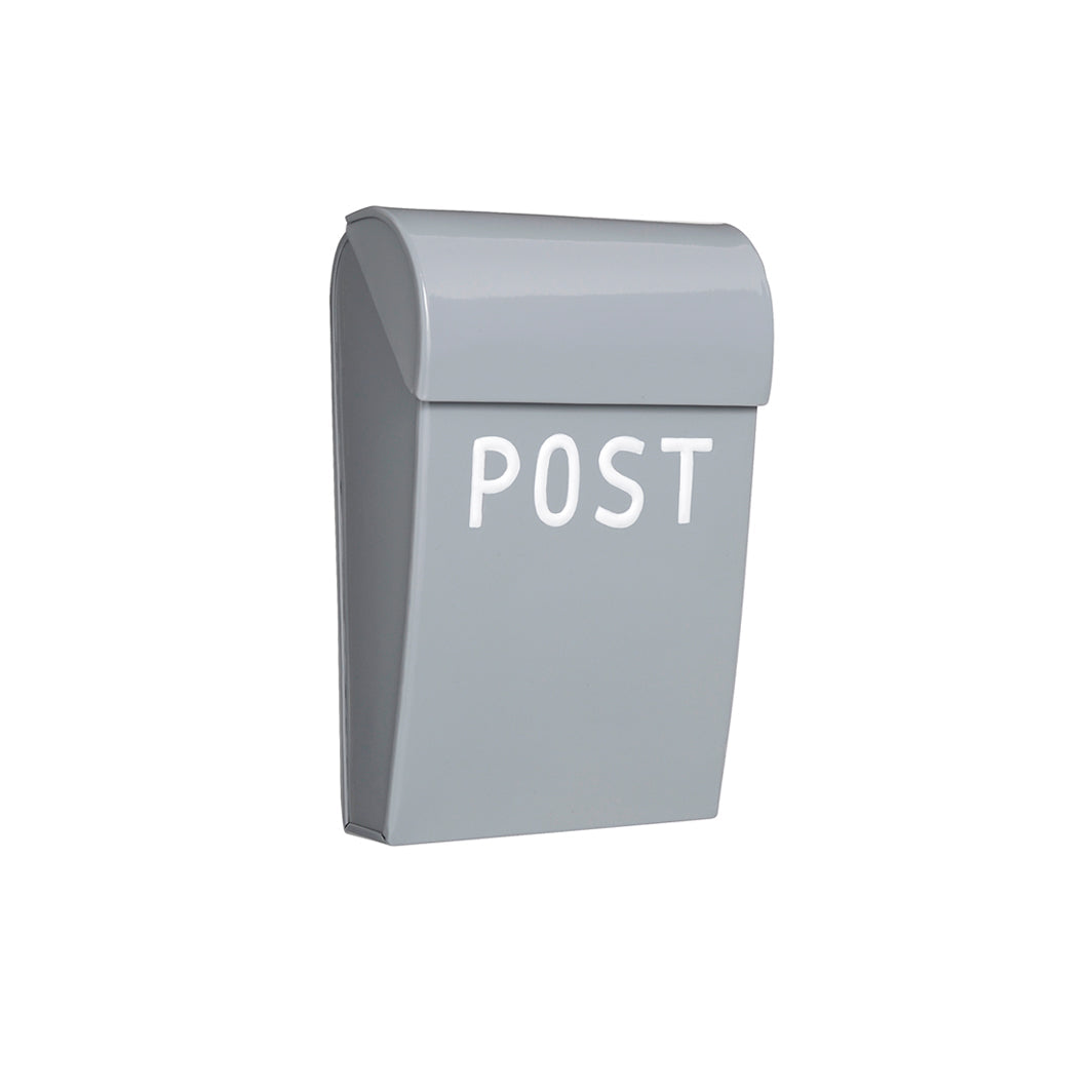 Bruka Design postkasse, Micro - Lysegrå