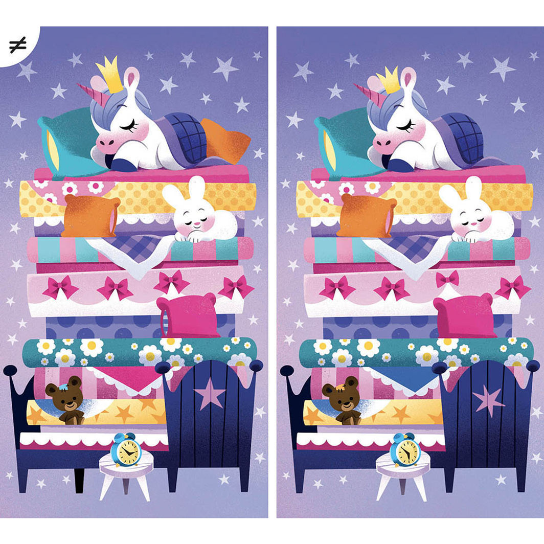 Auzou Aktivitetskort, 20 oppgaver - Enhjørninger