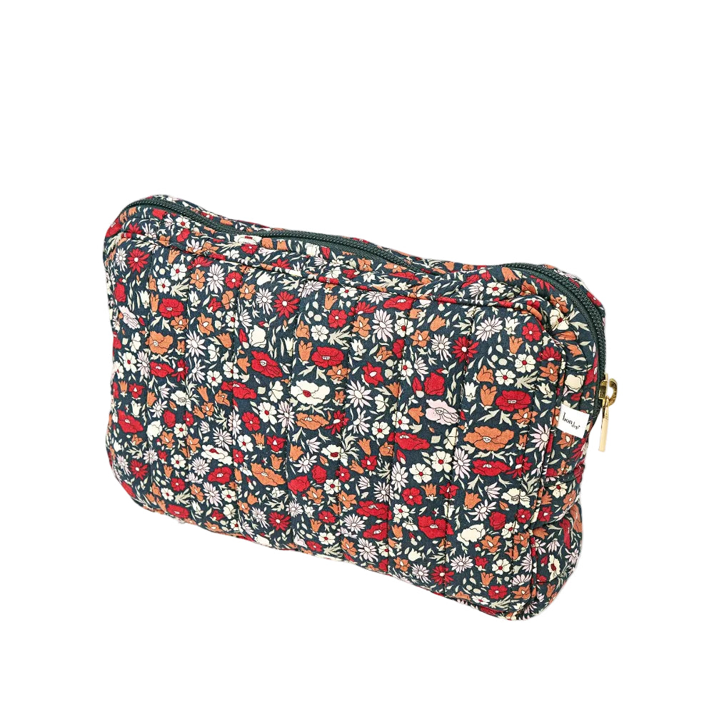 Bon Dep Pouch small, toalettmappe med Liberty - Petal &amp; Daisy