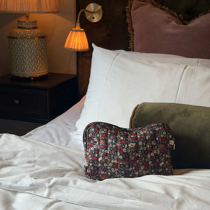 Bon Dep Pouch small, toalettmappe med Liberty - Petal &amp; Daisy
