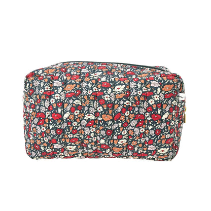 Bon Dep firkantet toalettmappe, Liberty Petal &amp; Daisy