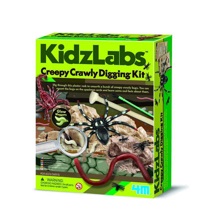 4M KidzLabs, eksperimentsett - Creepy crawly digging kit
