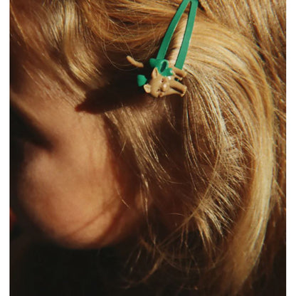 Konges Sløjd Hårspenner, 4-pakning - Cats and Dogs