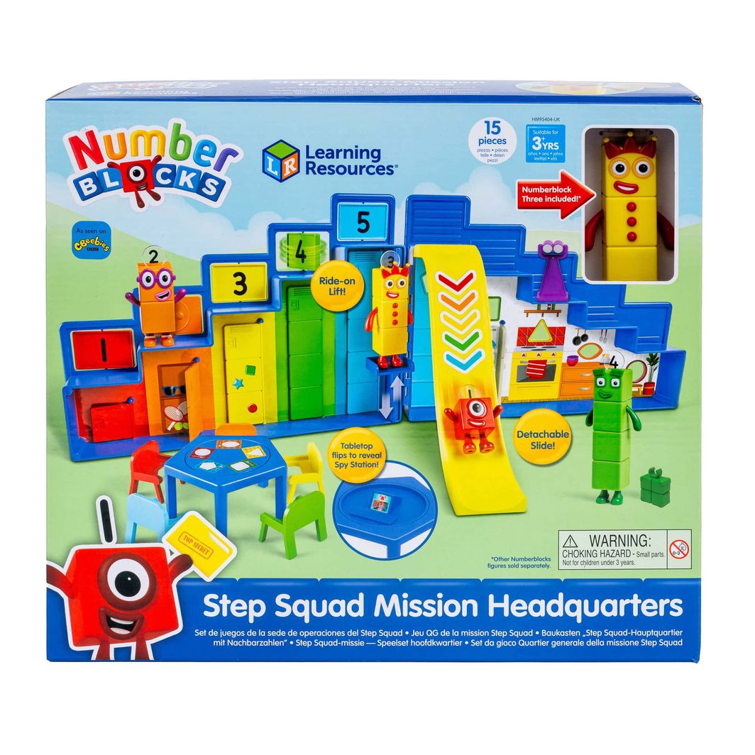LEARNING RESOURCES Learning Resources Numberblocks® – Aktivitetsett med hovedkvarter