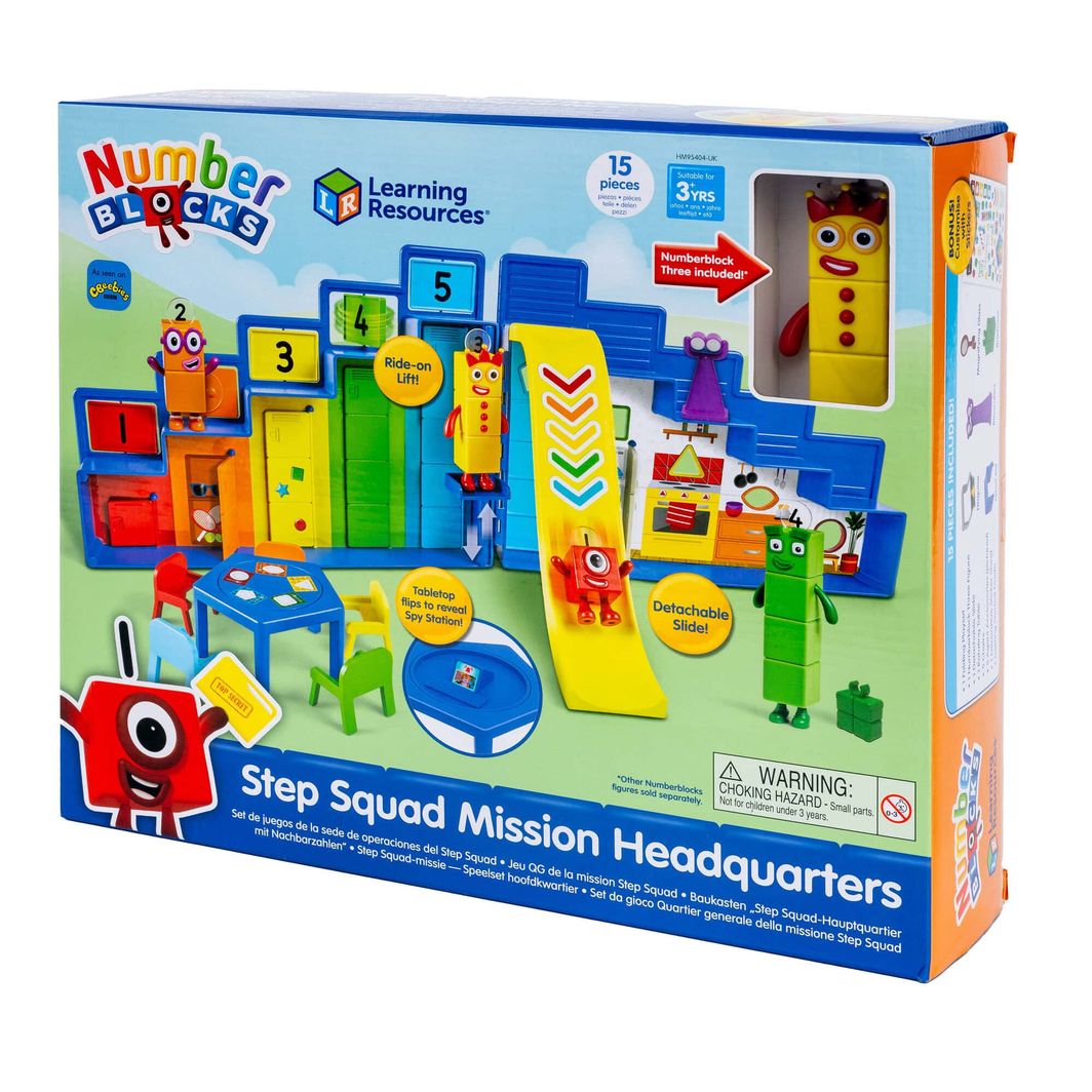 Learning Resources Numberblocks® - Aktivitetssett med hovedkvarter