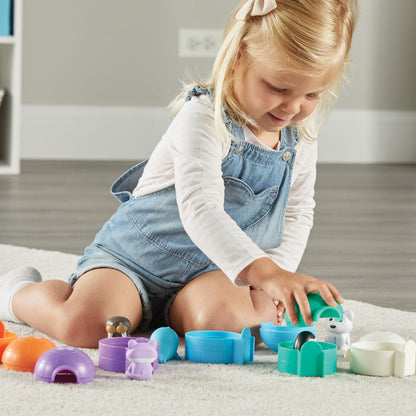 Learning Resources Lær om tall og farger - Aktivitetssett m. polardyr