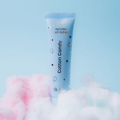 Oh Flossy Naturlig Lip Gloss til barn, Sett med 3 farger