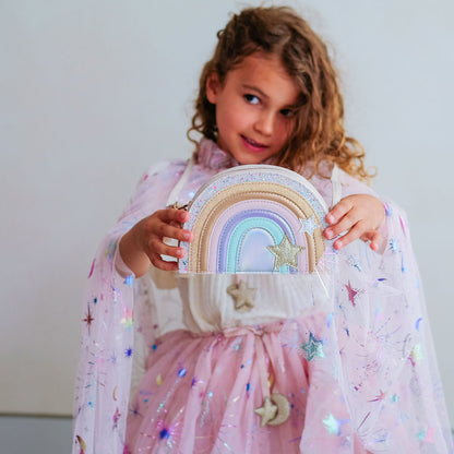 Mimi &amp; Lula Skulderveske – Rainbow Dreamwish