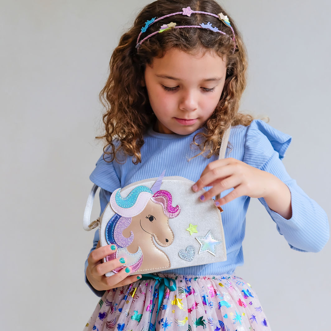 Mimi &amp; Lula skulderveske – Velvet Unicorn