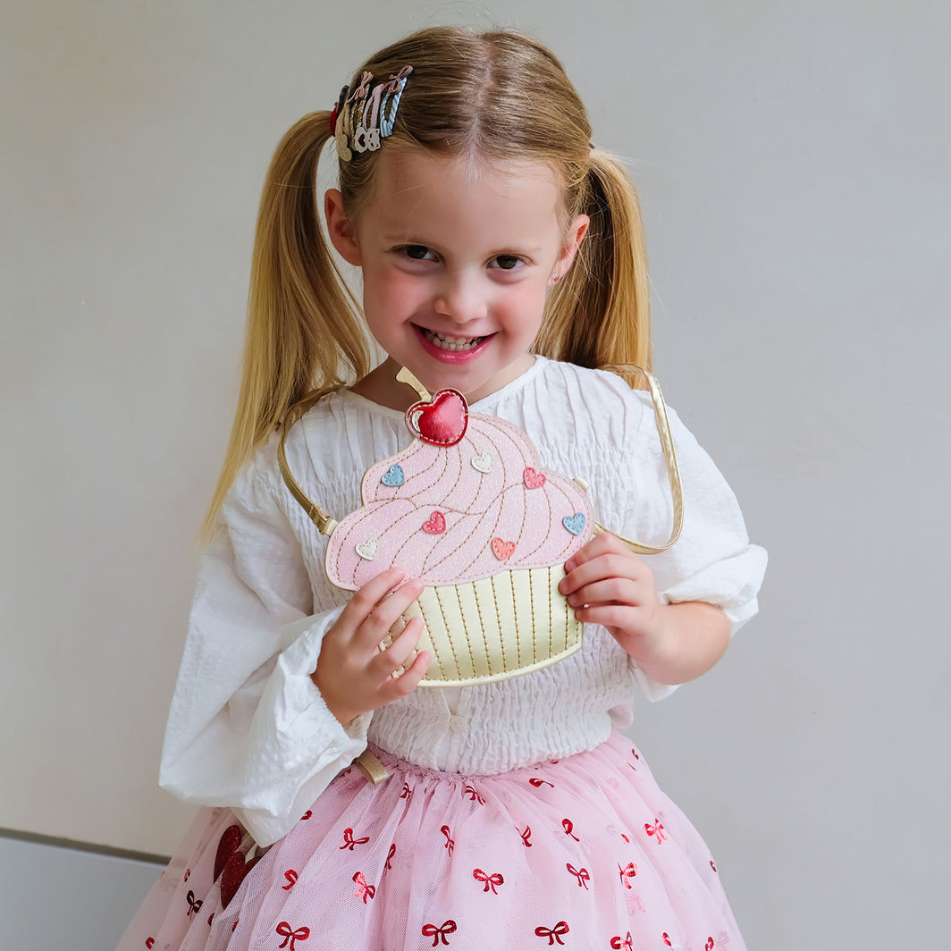 Mimi &amp; Lula Veske med rem – Cutey Cupcake