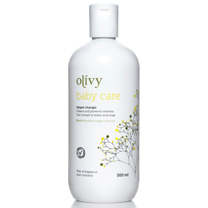 Olivy Baby Care til bleieskift, 500 ml.