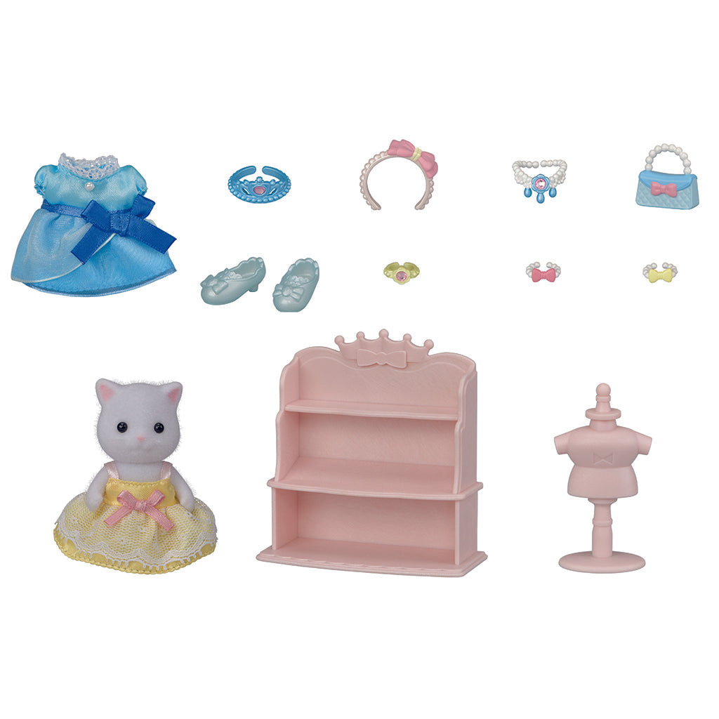 Sylvanian Families, Prinsesse pynte seg sett med figur