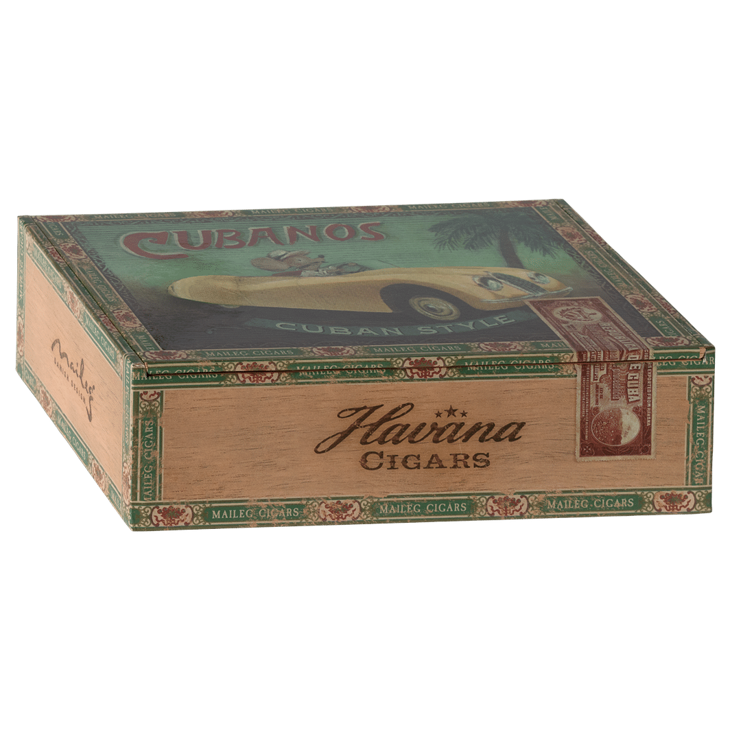 Maileg Bedstemor og Bedstefar Mus i cigaræske